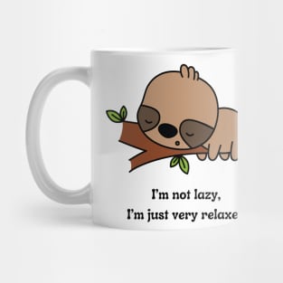 i'm not lazy Mug